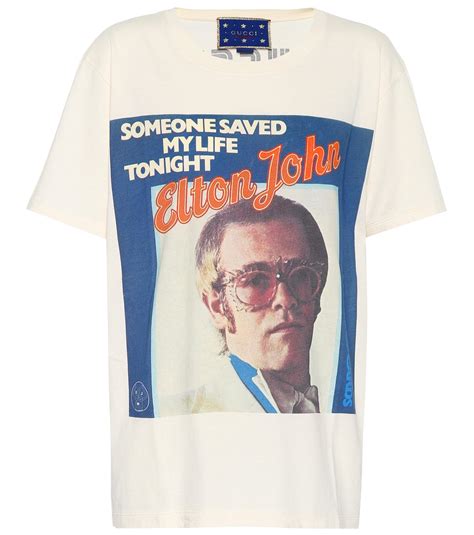 elton john gucci t shirt|Gucci Elton John glasses.